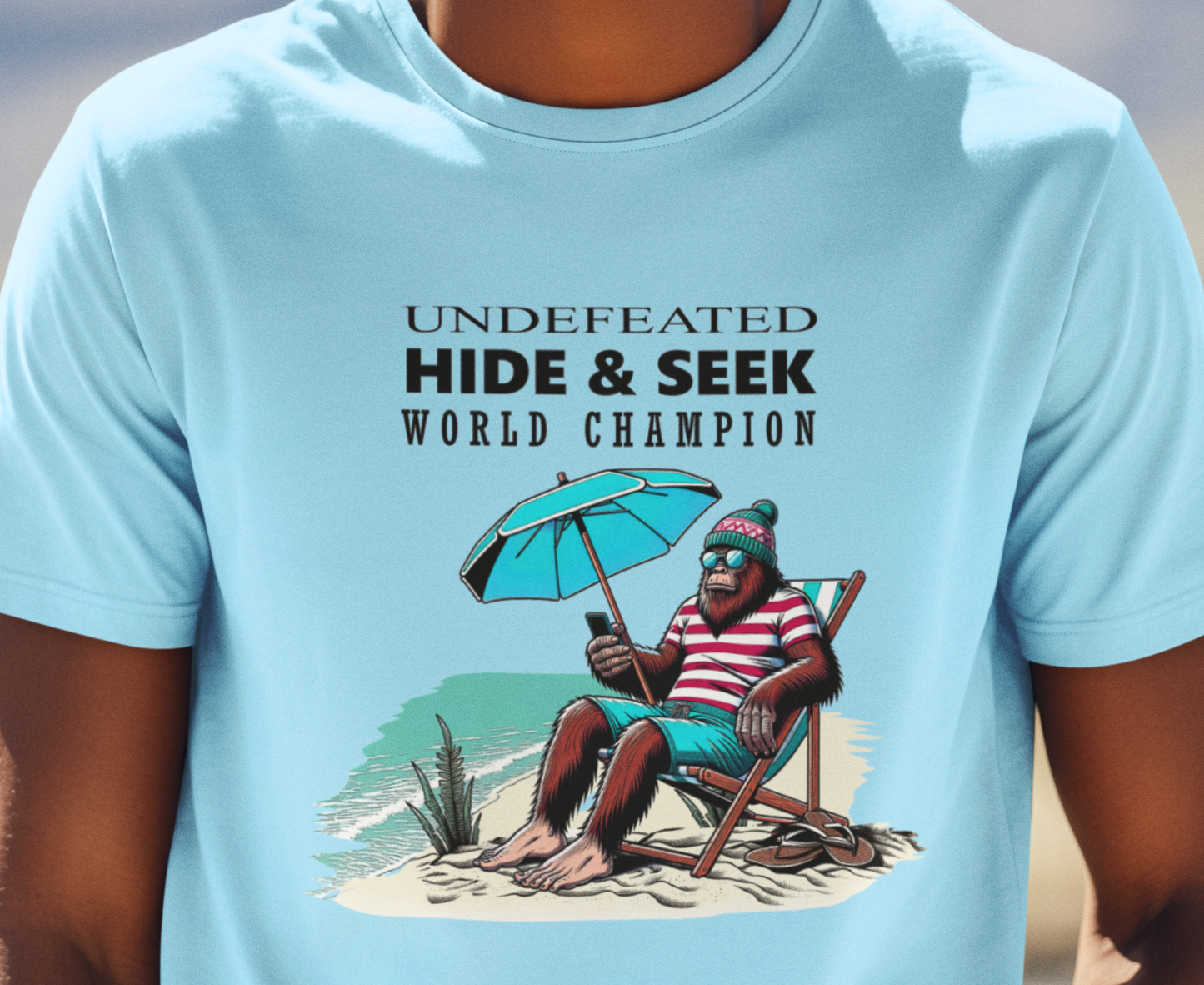 Bigfoot Hide & Seek World Champion Tshirt