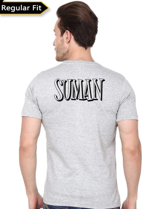 She Smiles At Her Haters Grey Melange T-Shirt