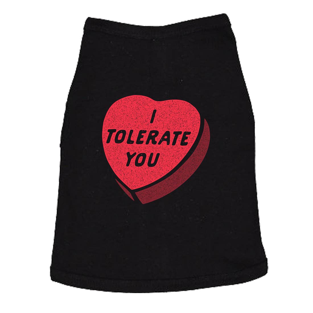 I Tolerate You Dog Shirt Valentine's Day Dog Tee Graphic Tee