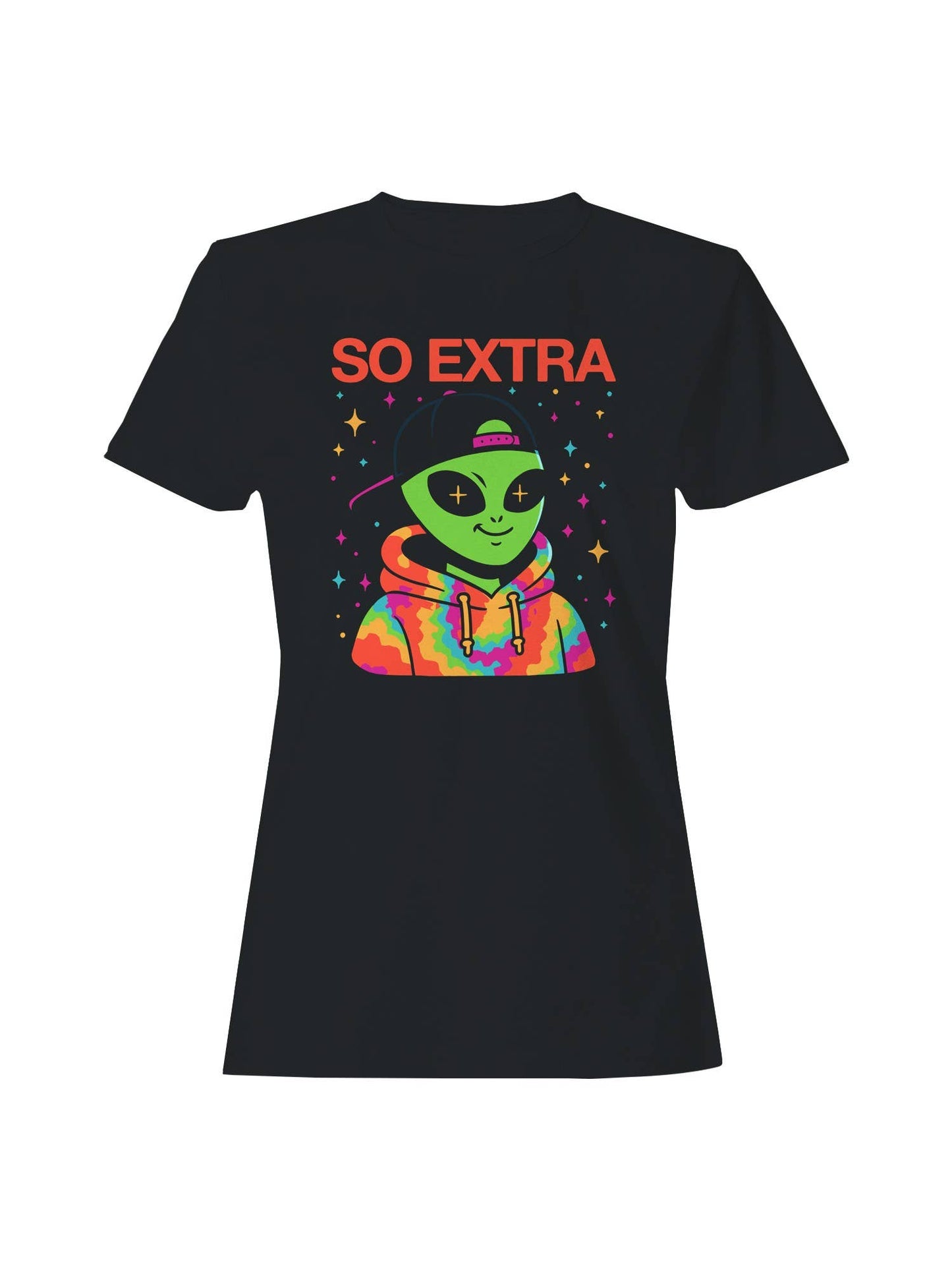 Alien "So Extra" Colorful Style Women's T-Shirt