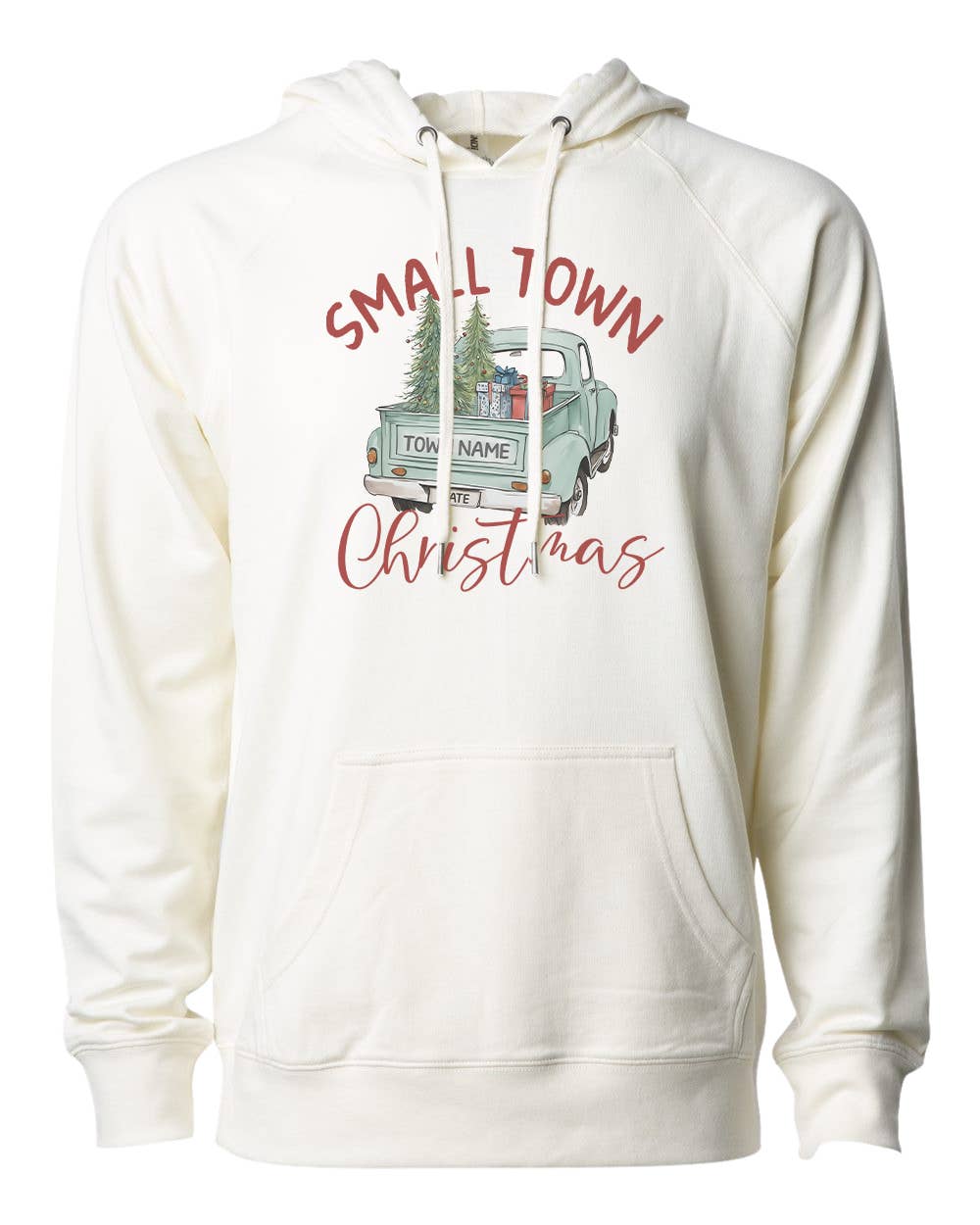 Small Town Tailgate Personalized Hoodie