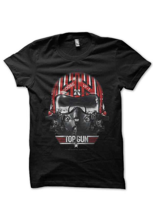 Top Gun Custom Black T-Shirt