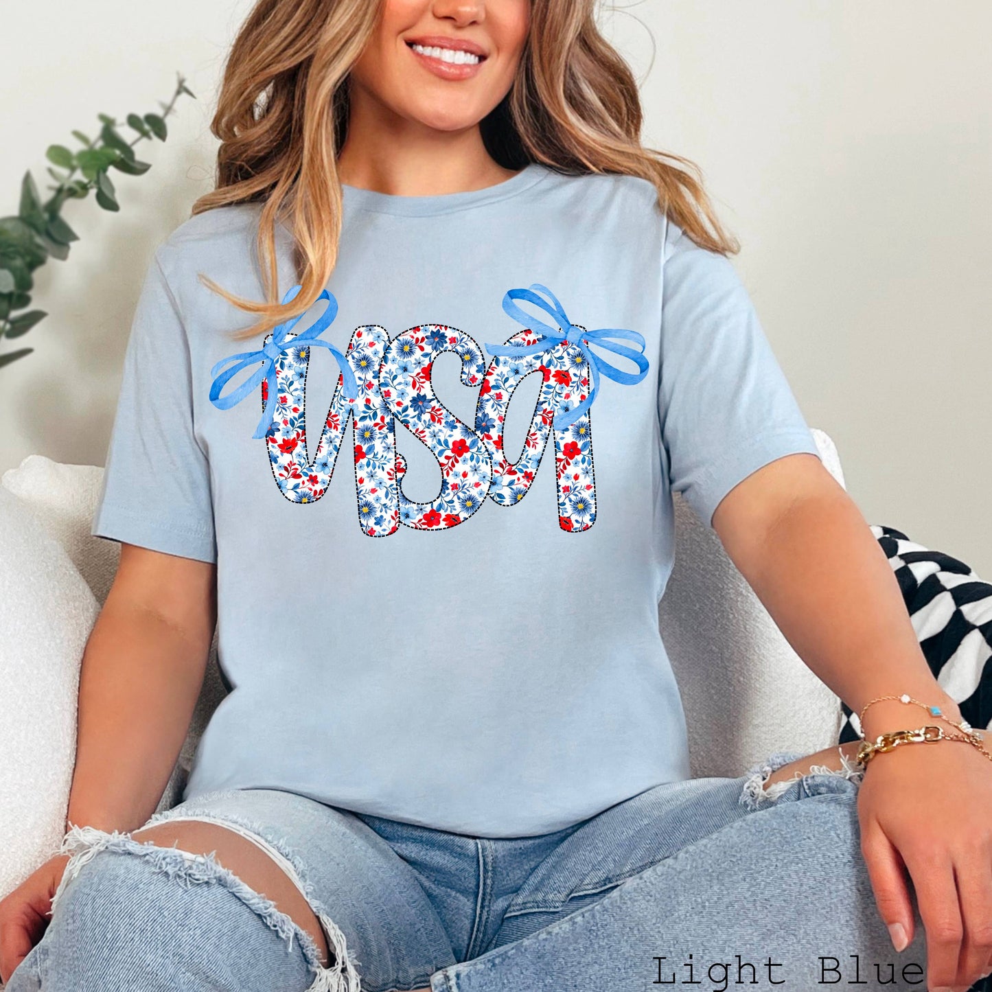 July 4th Graphic Tee | Coquette USA  | Bella Canvas