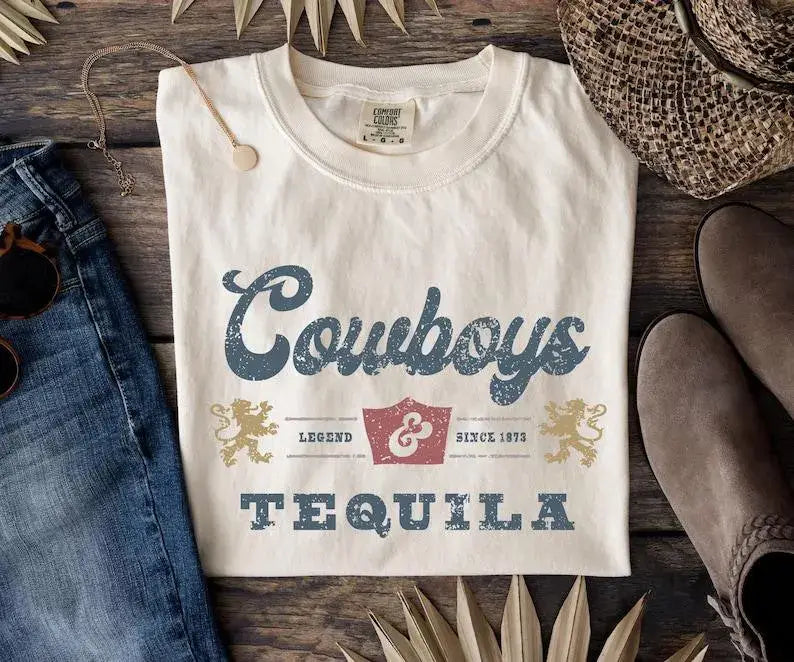 Cowboys Tequila Comfort Colors Tee