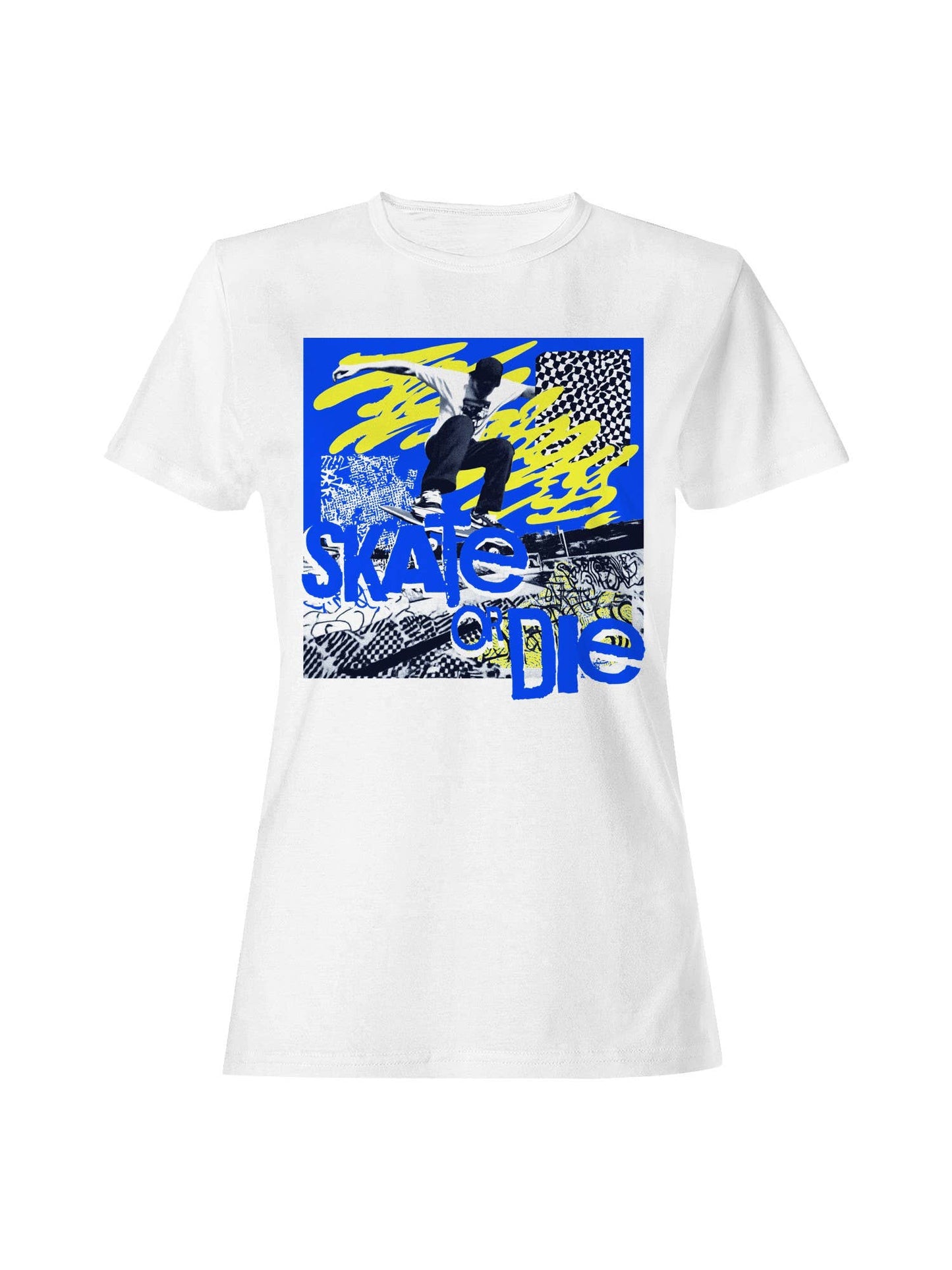 Skate or Die - Dynamic Skater Art Women's T-Shirt