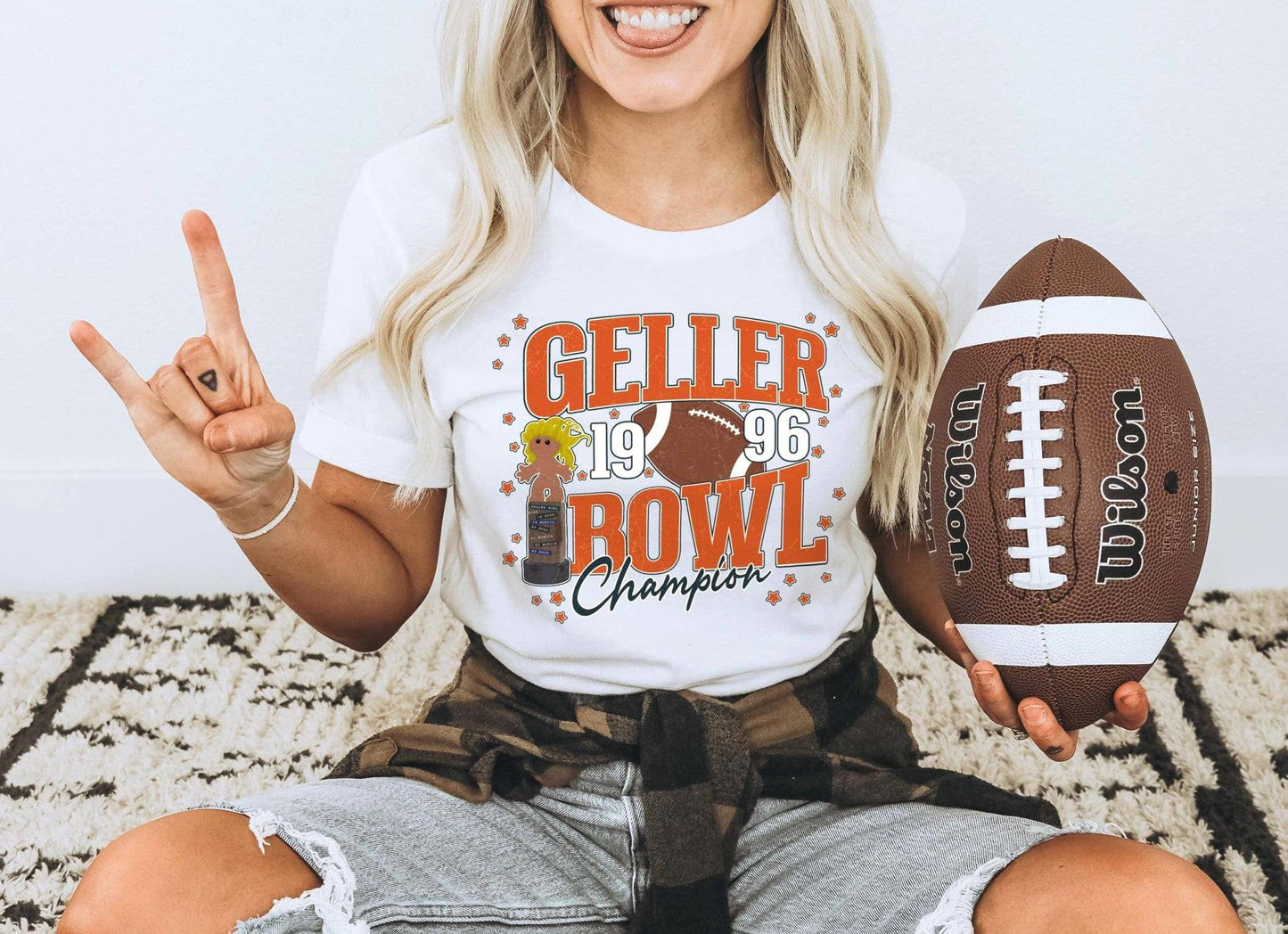 Geller Bowl Friendsgiving Shirt - Trendy Friends Tv Show Tee