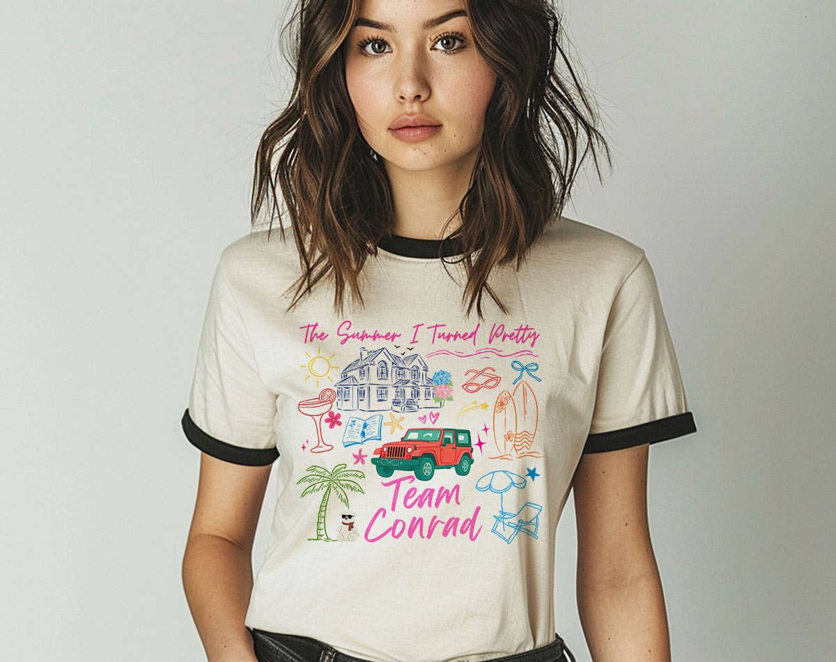 Team Conrad - the Summer I Turned Pretty Ringer Shirt