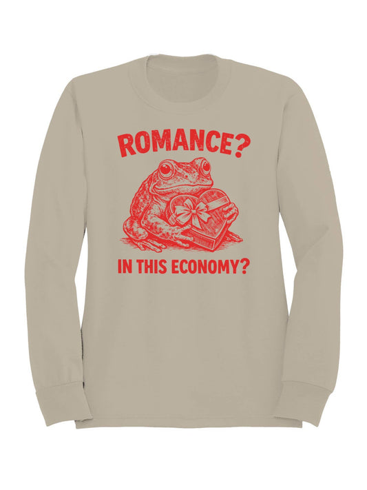 Economic Romance Frog Design Women's Sweatshirt