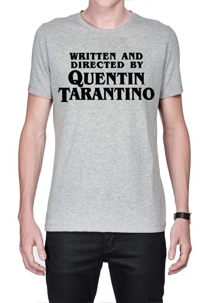 Written And Directed By Quentin Tarantino Black T-Shirt
