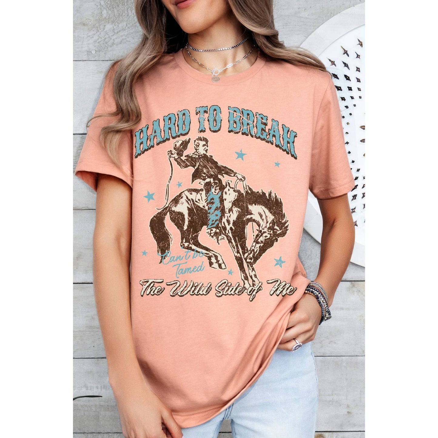Hard To Break the Wild Side of Me - Short Sleeve T Shirt