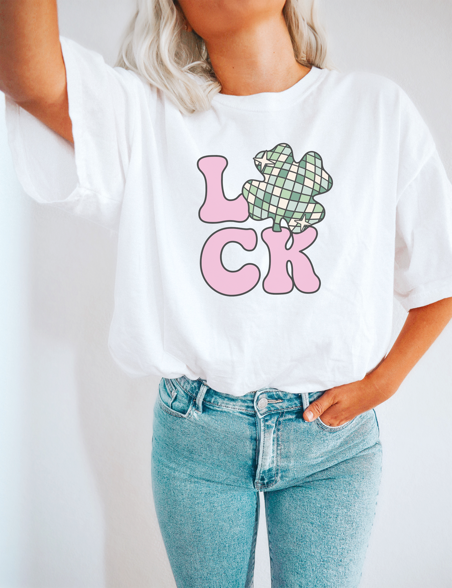 St. Patricks Day Tee, Lucky, Graphic Apparel, Graphic Tshirt