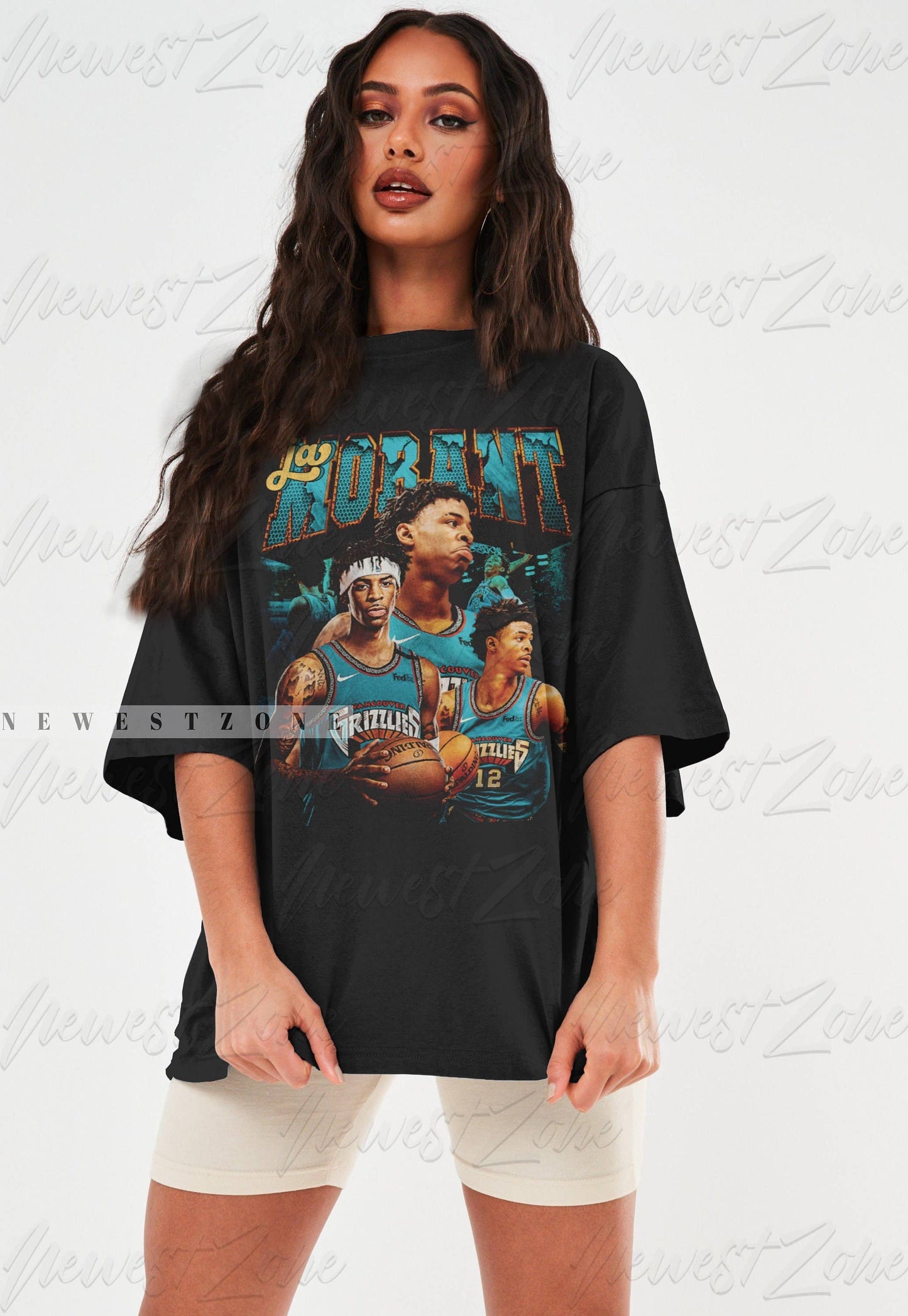 Ja Morant Vintage Classic Tee – Mvp Slam Dunk Fans Gift