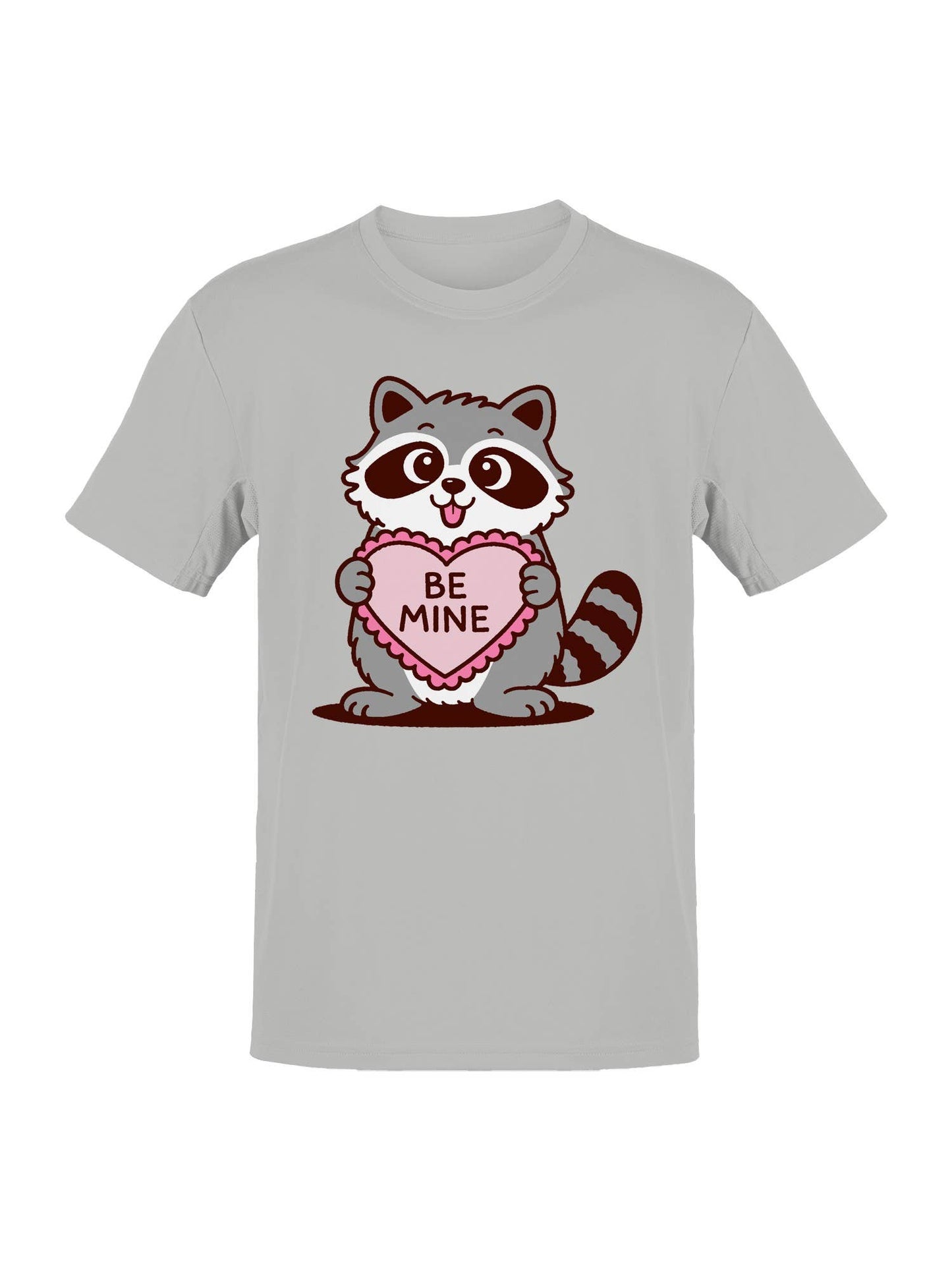Raccoon Be Mine Valentine Design Men's T-Shirt