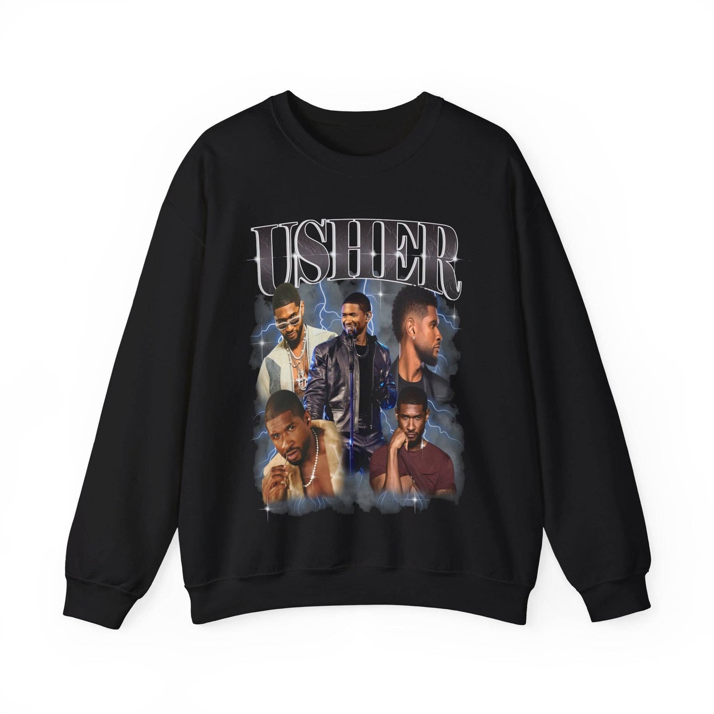 Usher Retro R&B Concert Sweatshirt  Coming Home Tour Gift