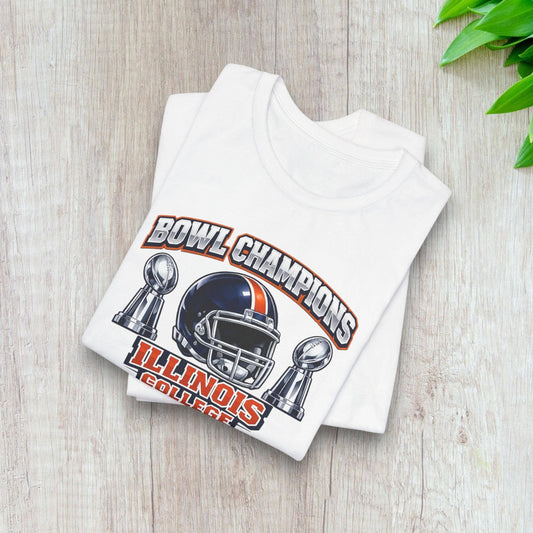 Illinois College Football Bowl Champions Vintage Tee