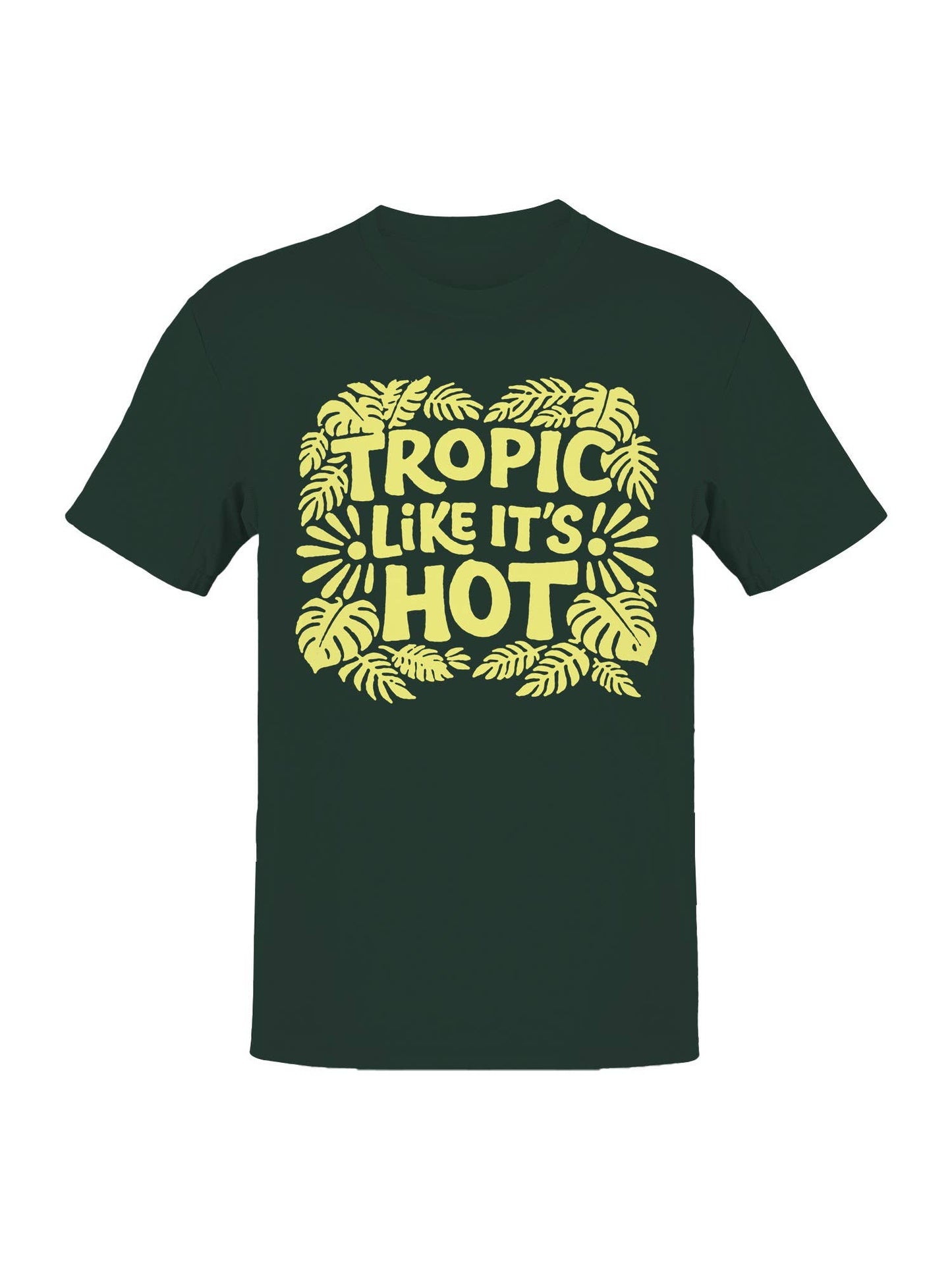 Tropic Like It's Hot Design Men's T-Shirt