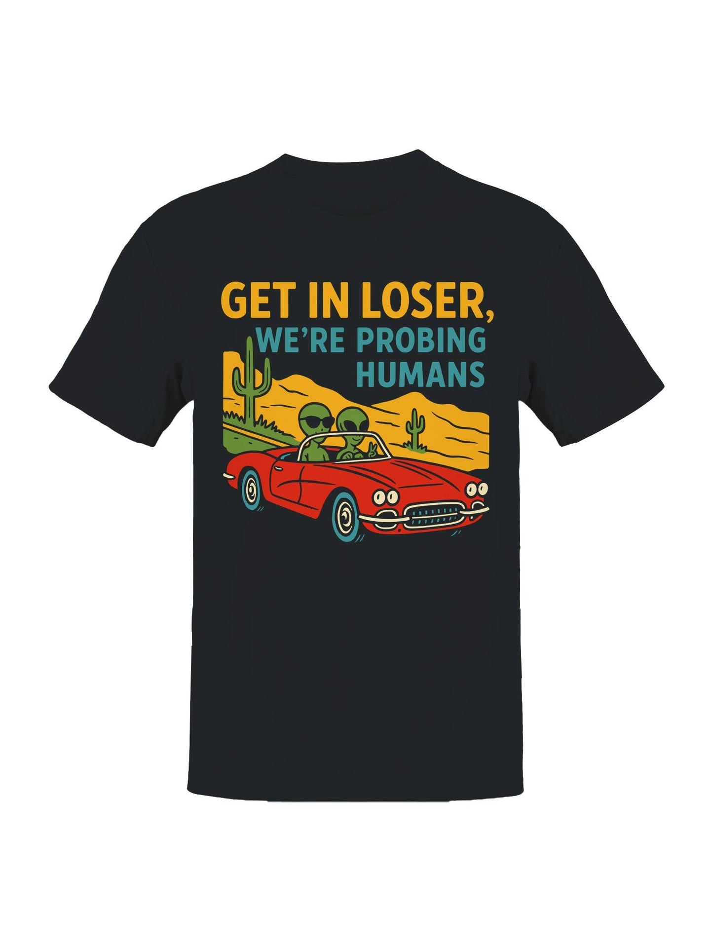 Alien Road Trip Adventures Men's T-Shirt