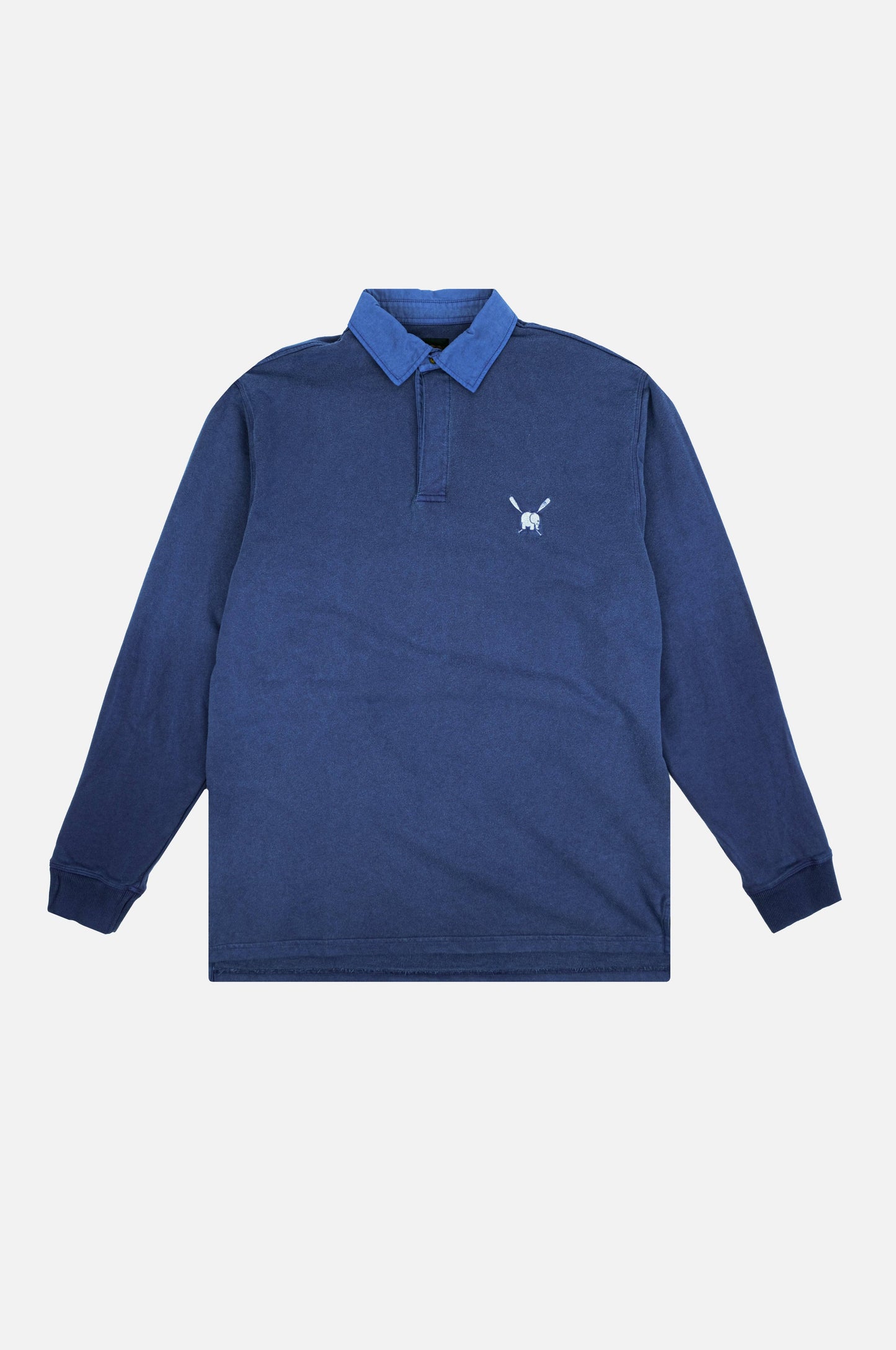 San Rafael Pigment Polo Sweater Deep Water