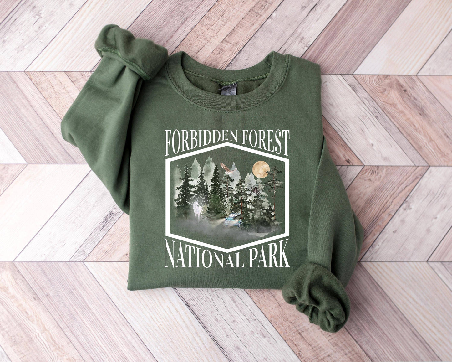Magical Forbidden Forest National Park Sweater