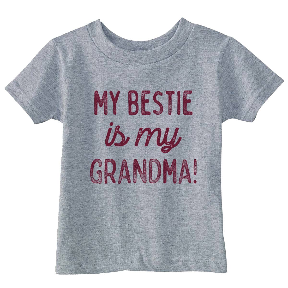 My Bestie Is My Grandma Toddler T Shirt