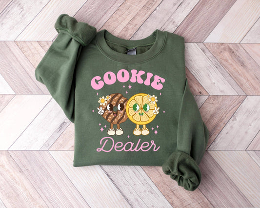 Scout Cookie Season Sweatshirt For Cookie Lovers
