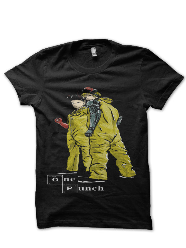 One Punch Black T-Shirt (Navy Blue Available)