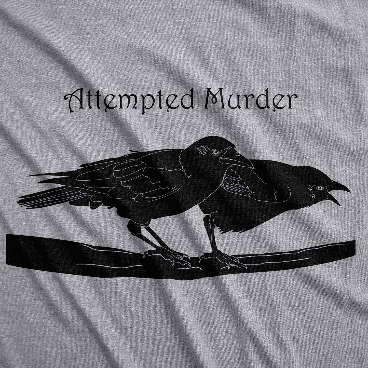 Attempted Murder Men's Tshirt Animal Graphic Tee Western T