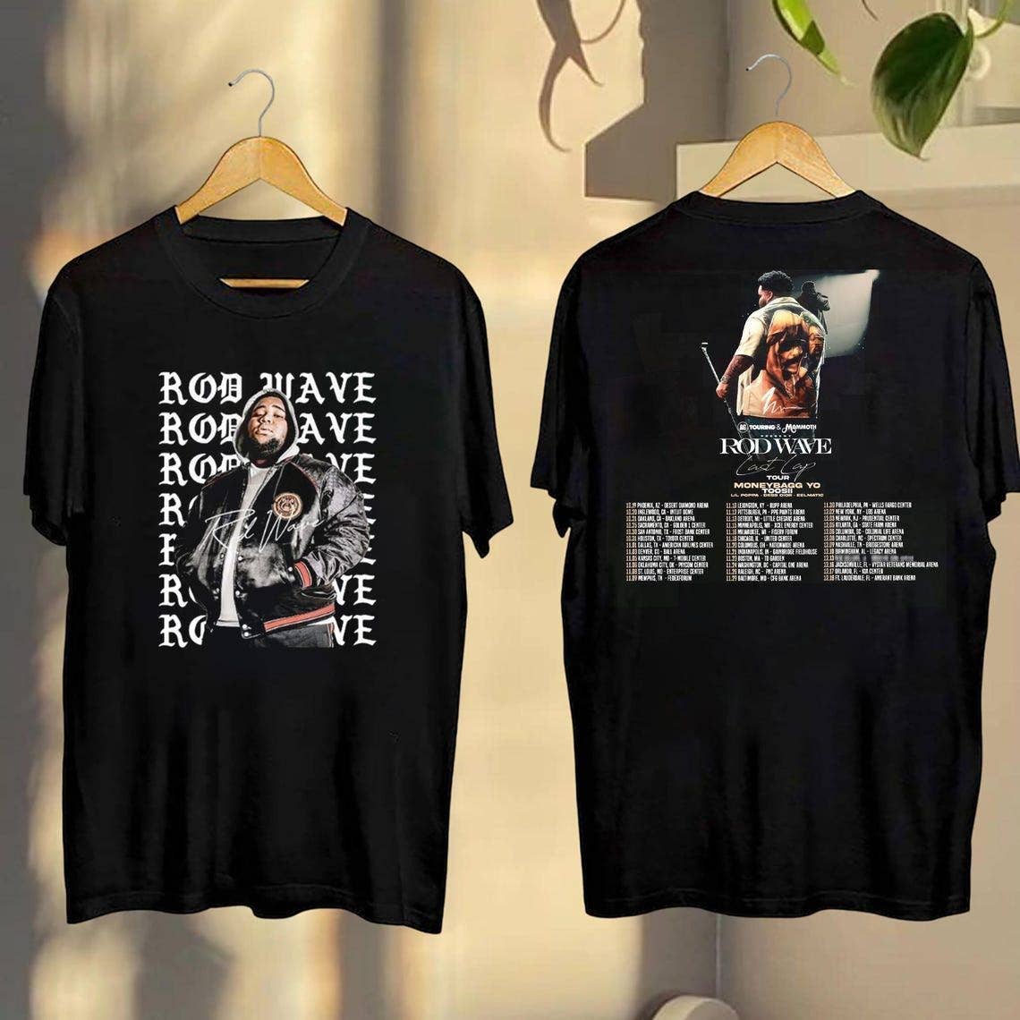 Rod Wave 2-Side Shirt Last Lap Tour 2024 Concert Tee