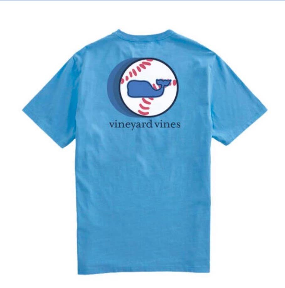 Vineyard Vines Youth Baseball Whale Soft Cotton Tee