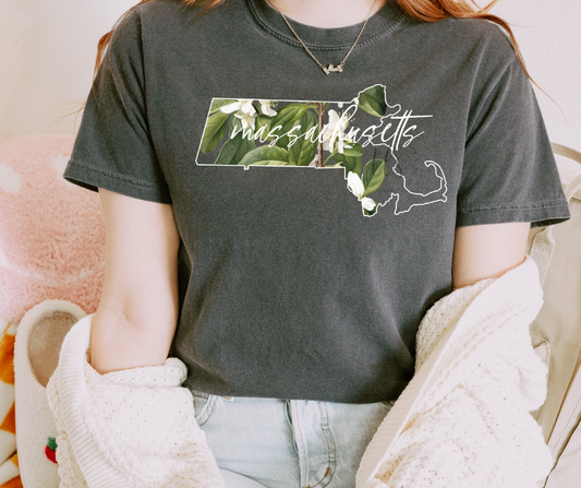 Exclusive Massachusetts State Flower T-Shirt