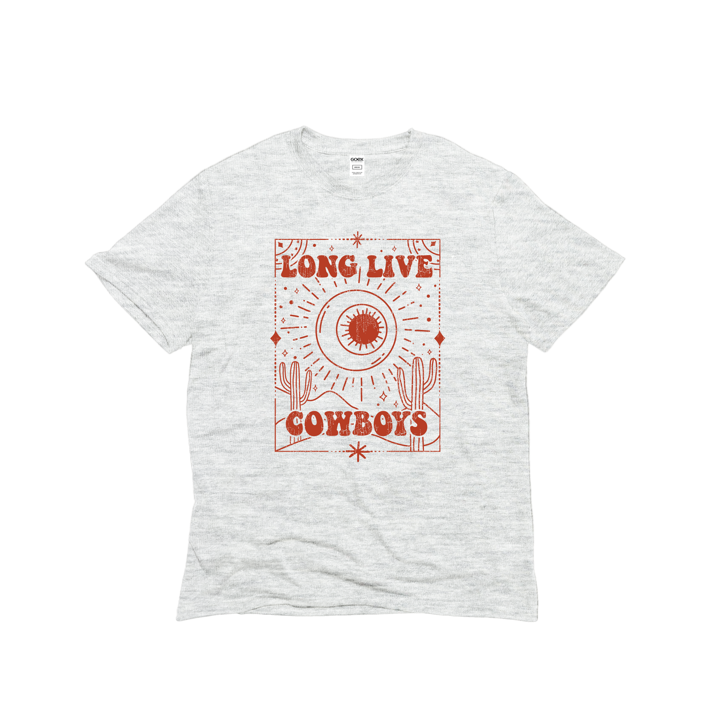 Long Live Cowboys Unisex Graphic Tee - Western - 12pk