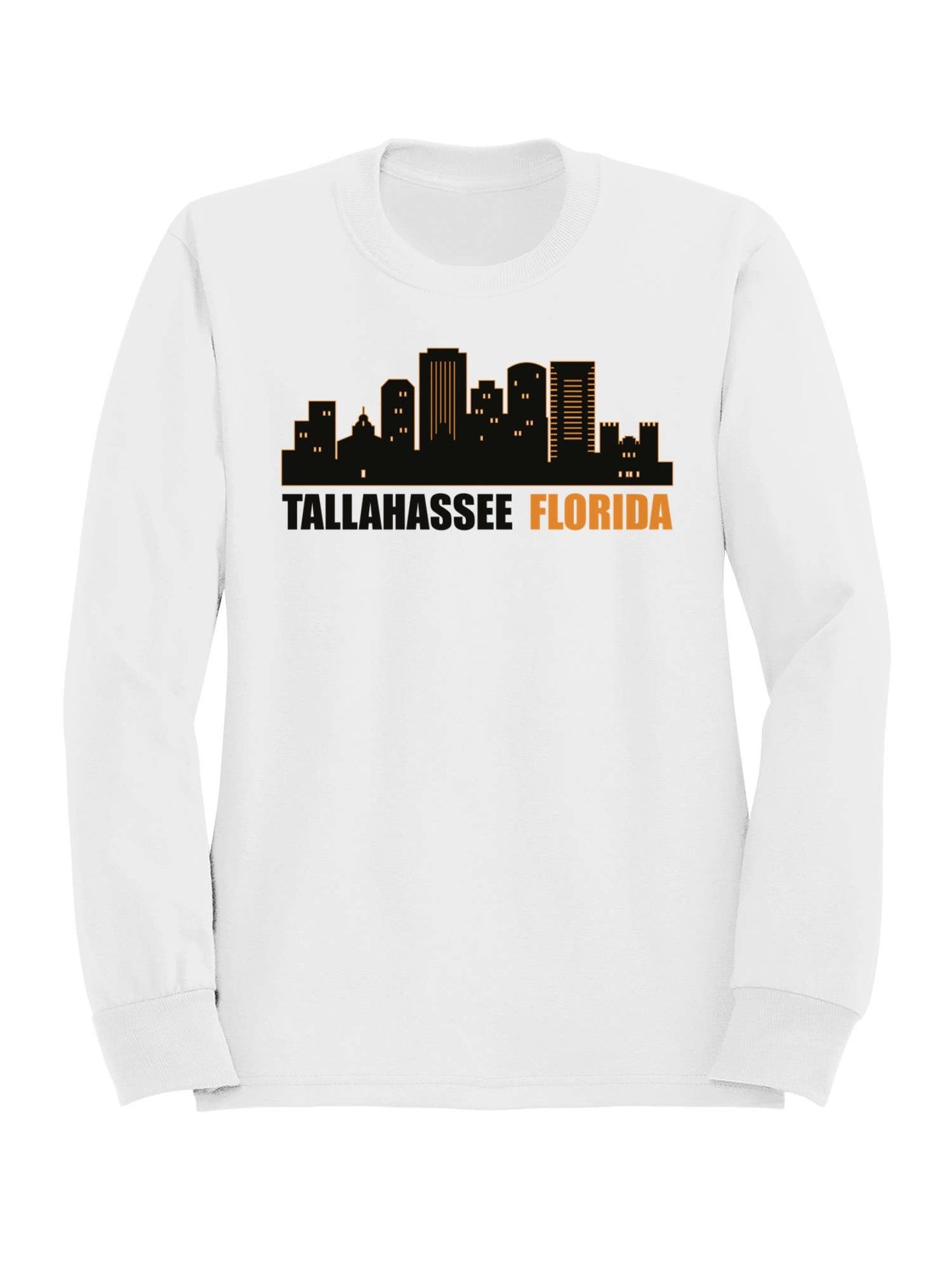 Tallahassee Florida Skyline Design Women's Sweatshirt