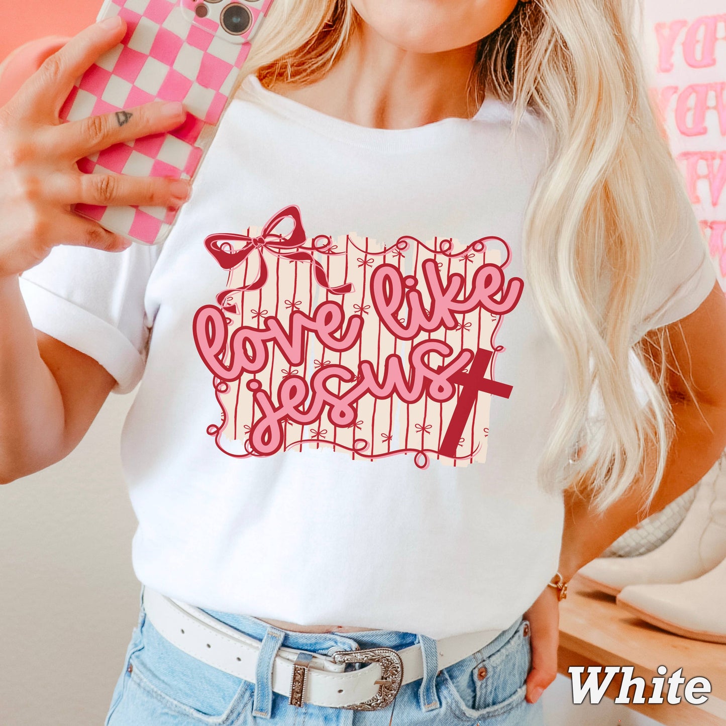Love Like Jesus Valentine’S Day Shirt | Comfort Colors