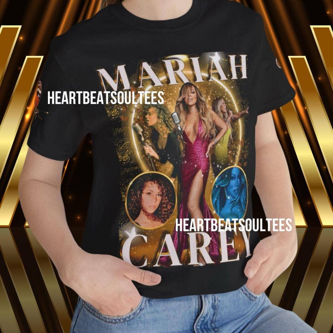 Mariah Carey Bootleg Tee – Concert Merch Unisex Shirt