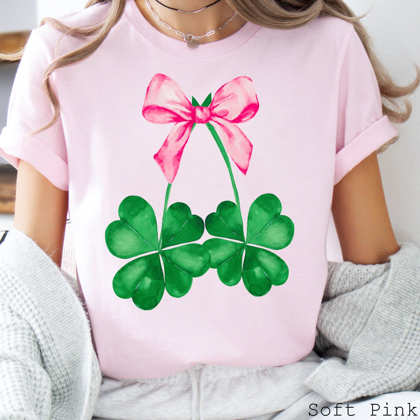 Coquette Clover  St. Patrick’S Day Graphic Shirt | Gildan