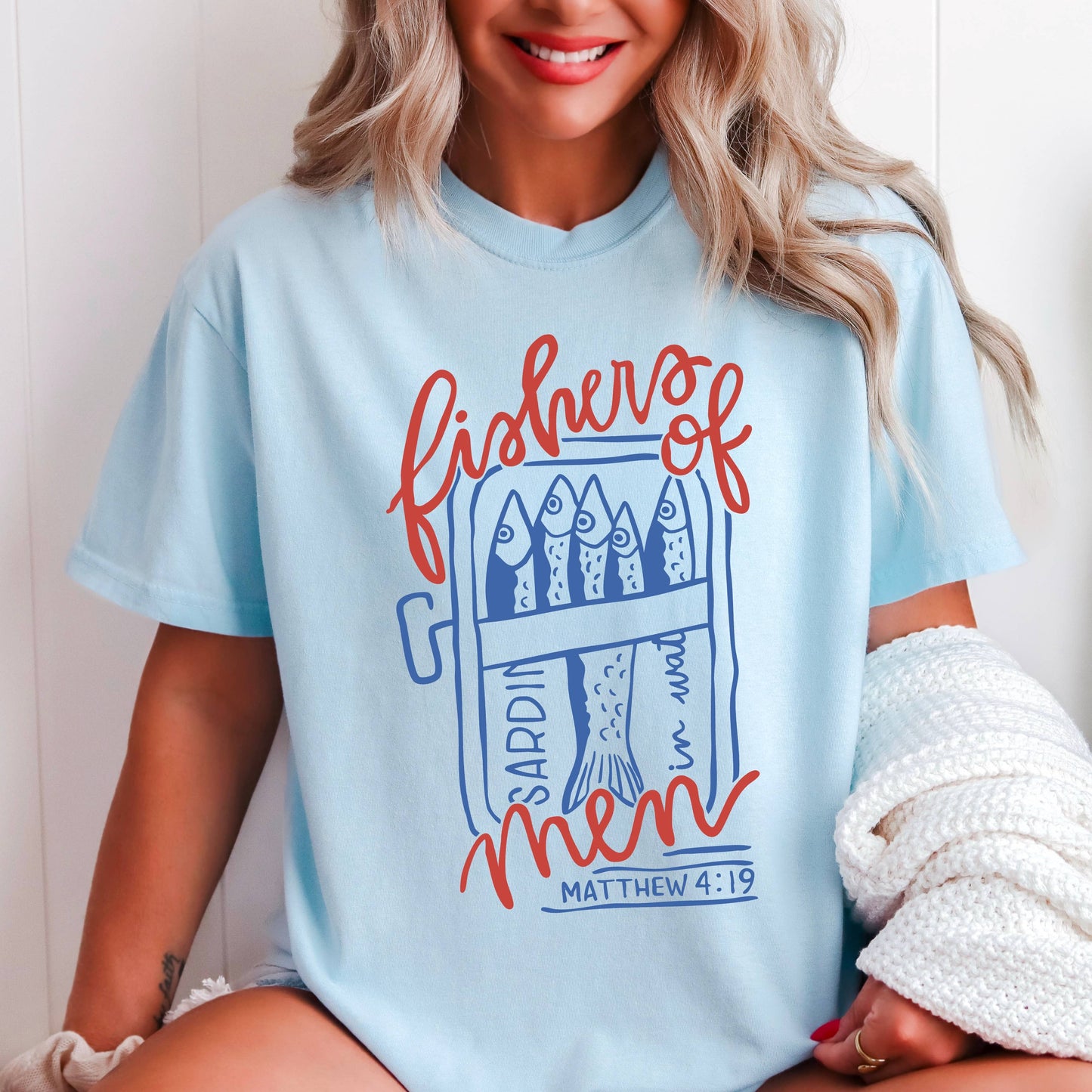 Fishers of Men Christian T-Shirt | Comfort Colors