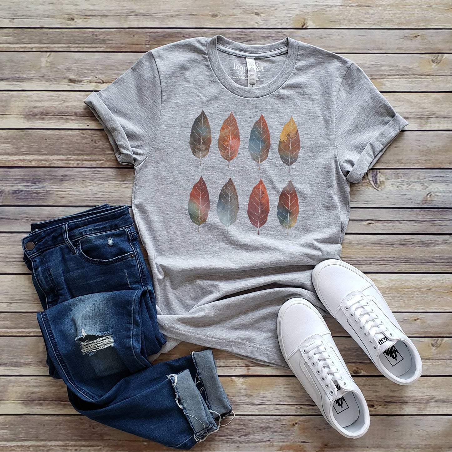 Leaves Tee | Fall | Sizes XS-2XL