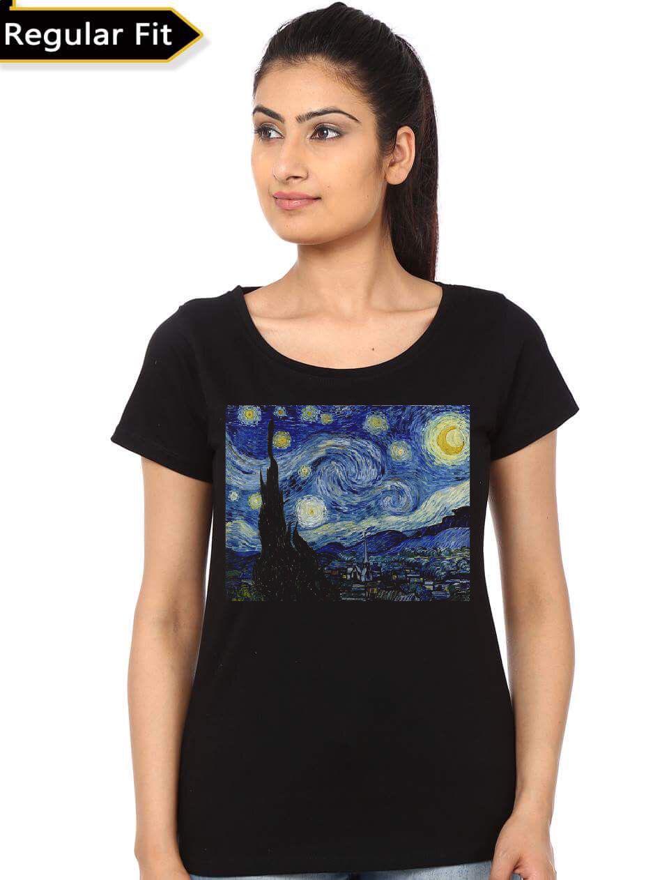 The Starry Night Girls T-Shirt