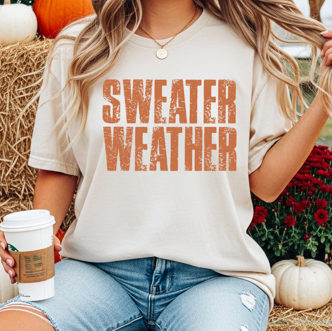 Sweater Weather Comfort Color Tee