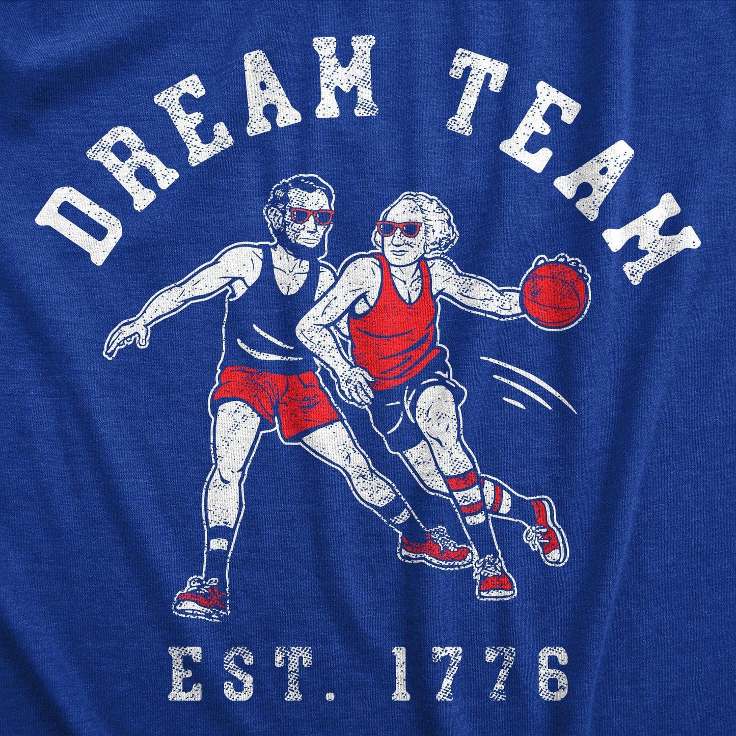 Dream Team 1776 Men's Tshirt Fourth of July Graphic Tee