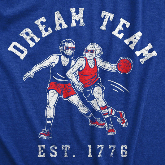 Dream Team 1776 Men's Tshirt Fourth of July Graphic Tee