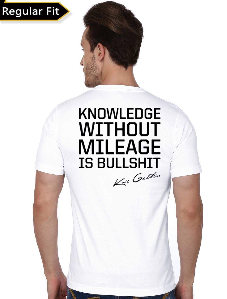 Kaged Muscle Kris Gethin White T-Shirt