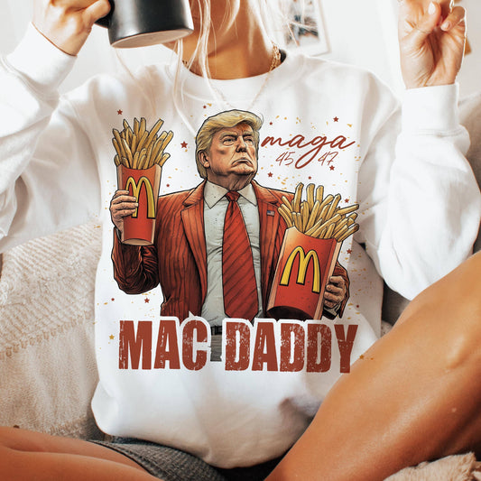Original Funny Trump Fries Making Humor 2024 Election Shirt