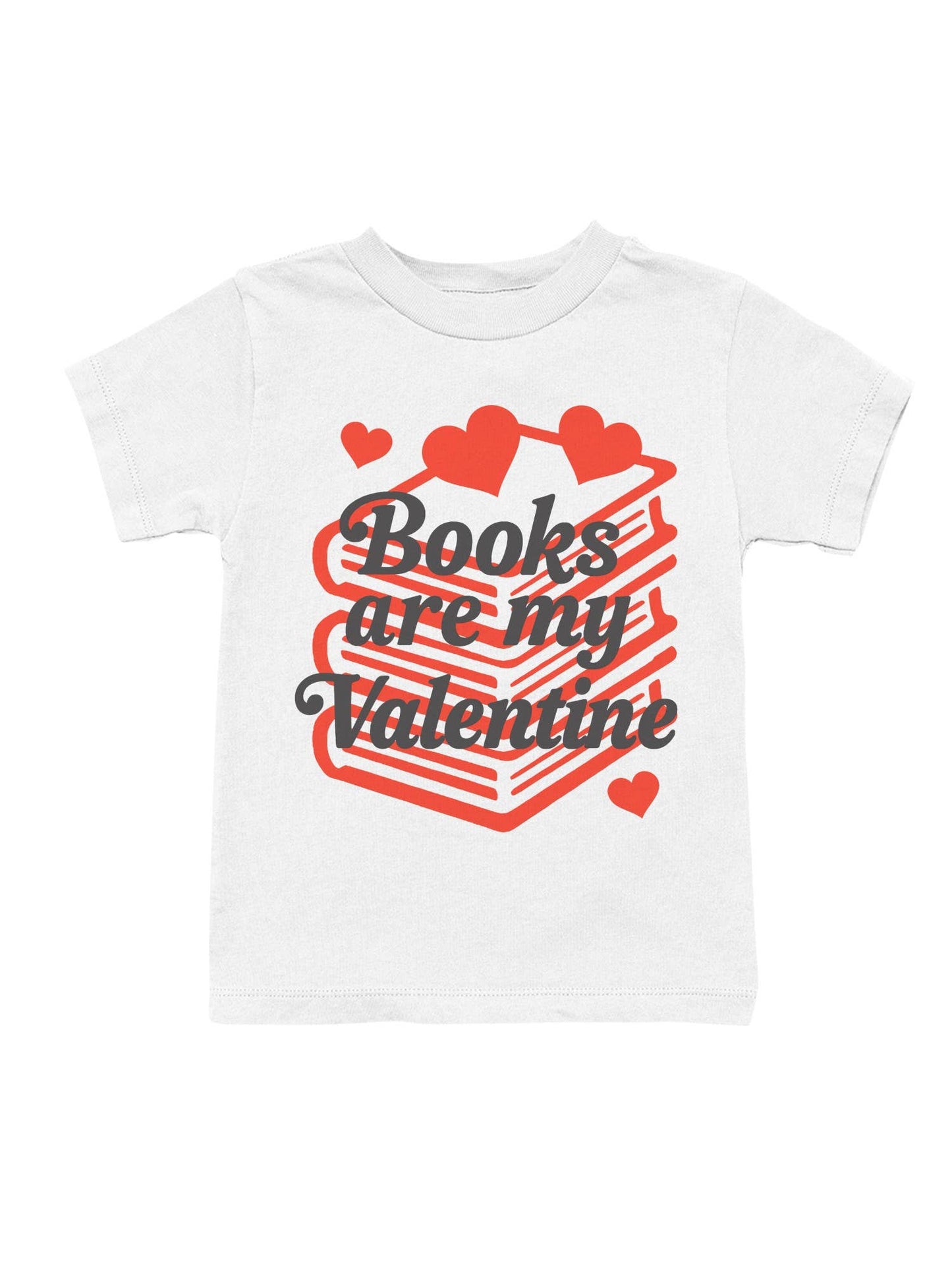 Books Are My Valentine Design Youth's T-Shirt