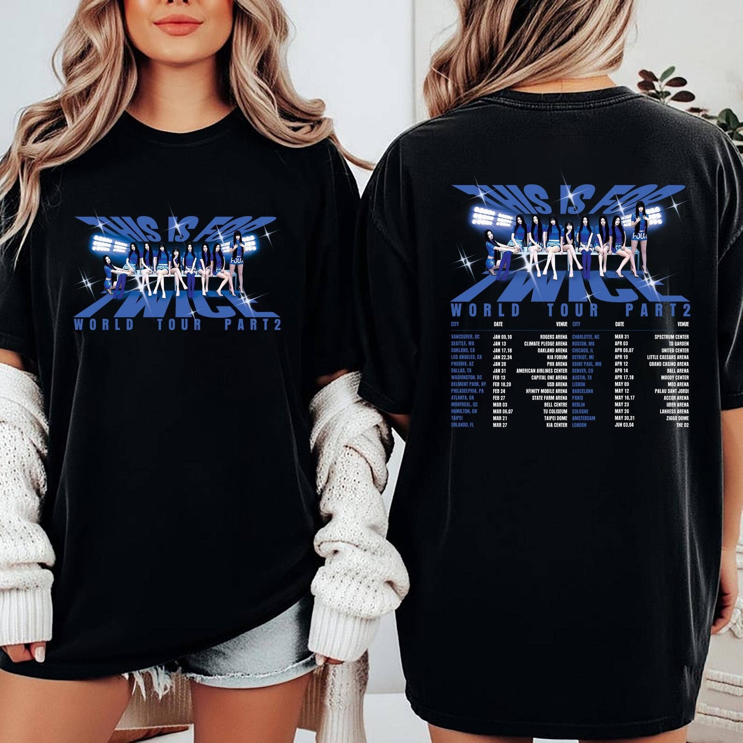 Twice World Tour North America Concert T-Shirt