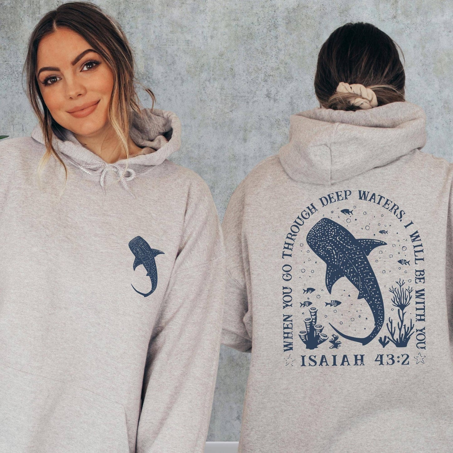 Faithful Ocean Shark Sweatshirt