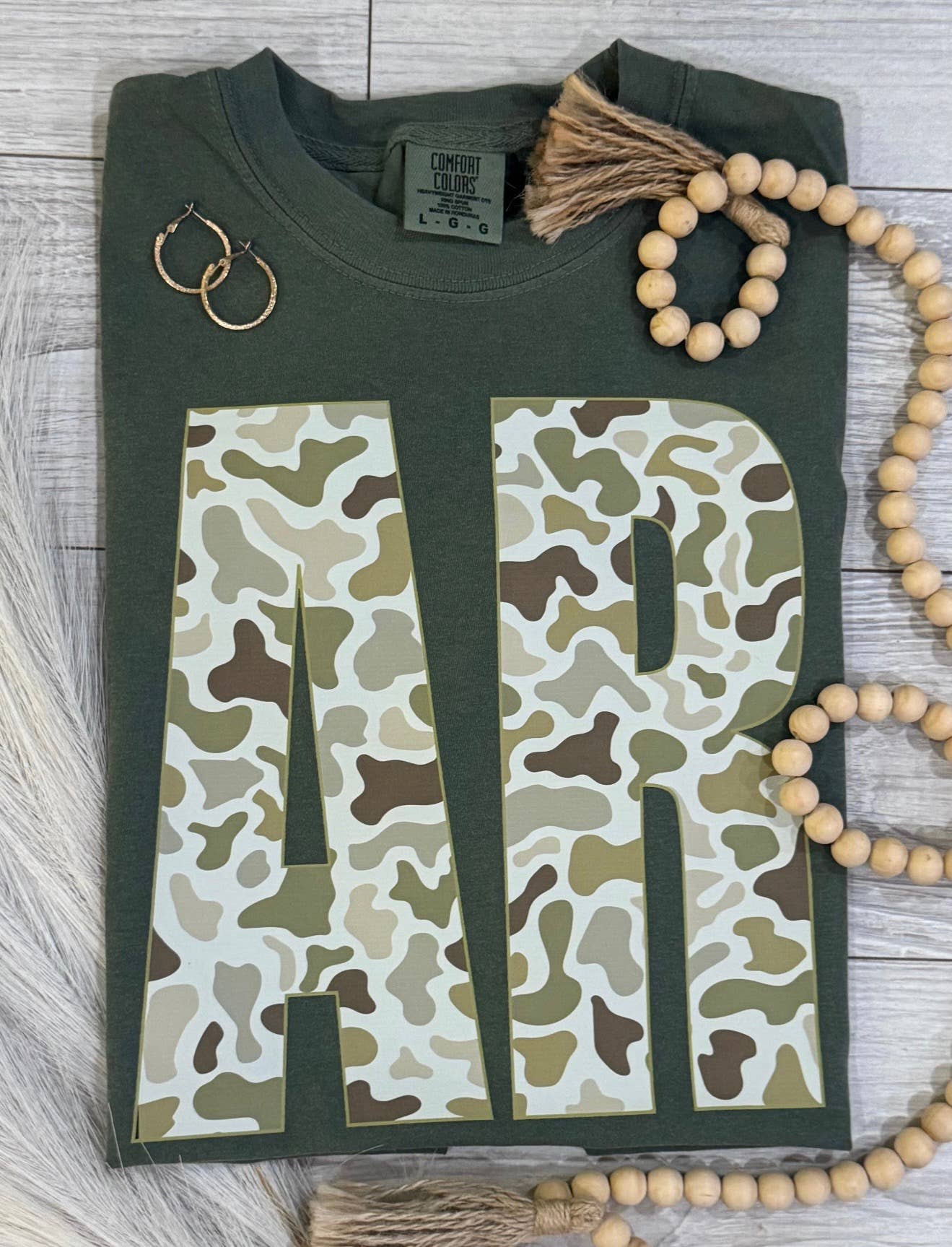 Ar Camo State Tee