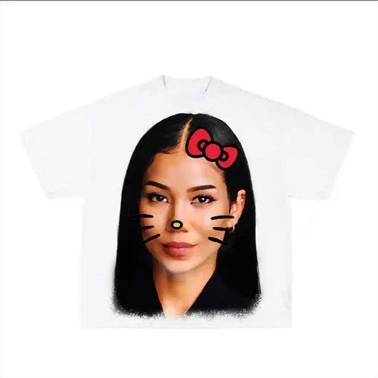 Jhene Kitty Big Face Rap Hip Hop Tee Sweatshirt Hoodie