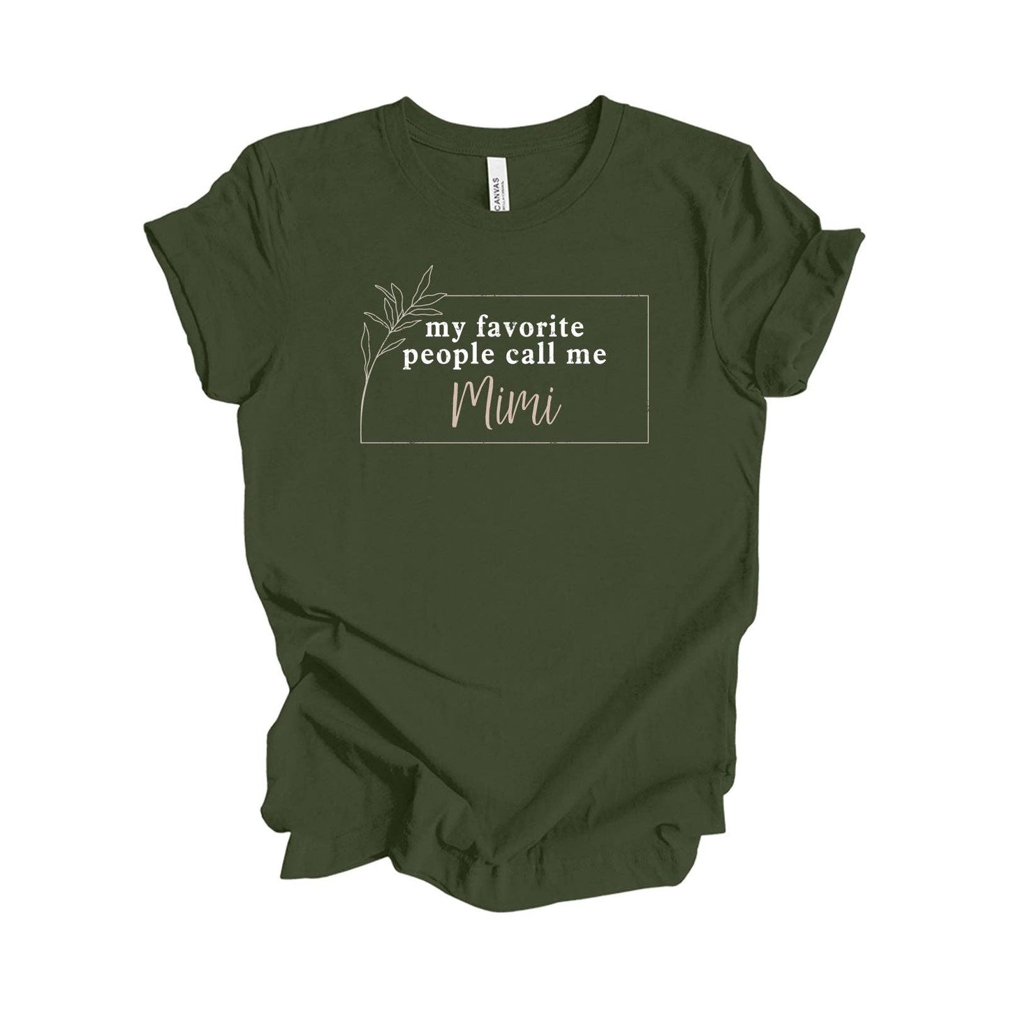 My Favorite People Personalized Tee