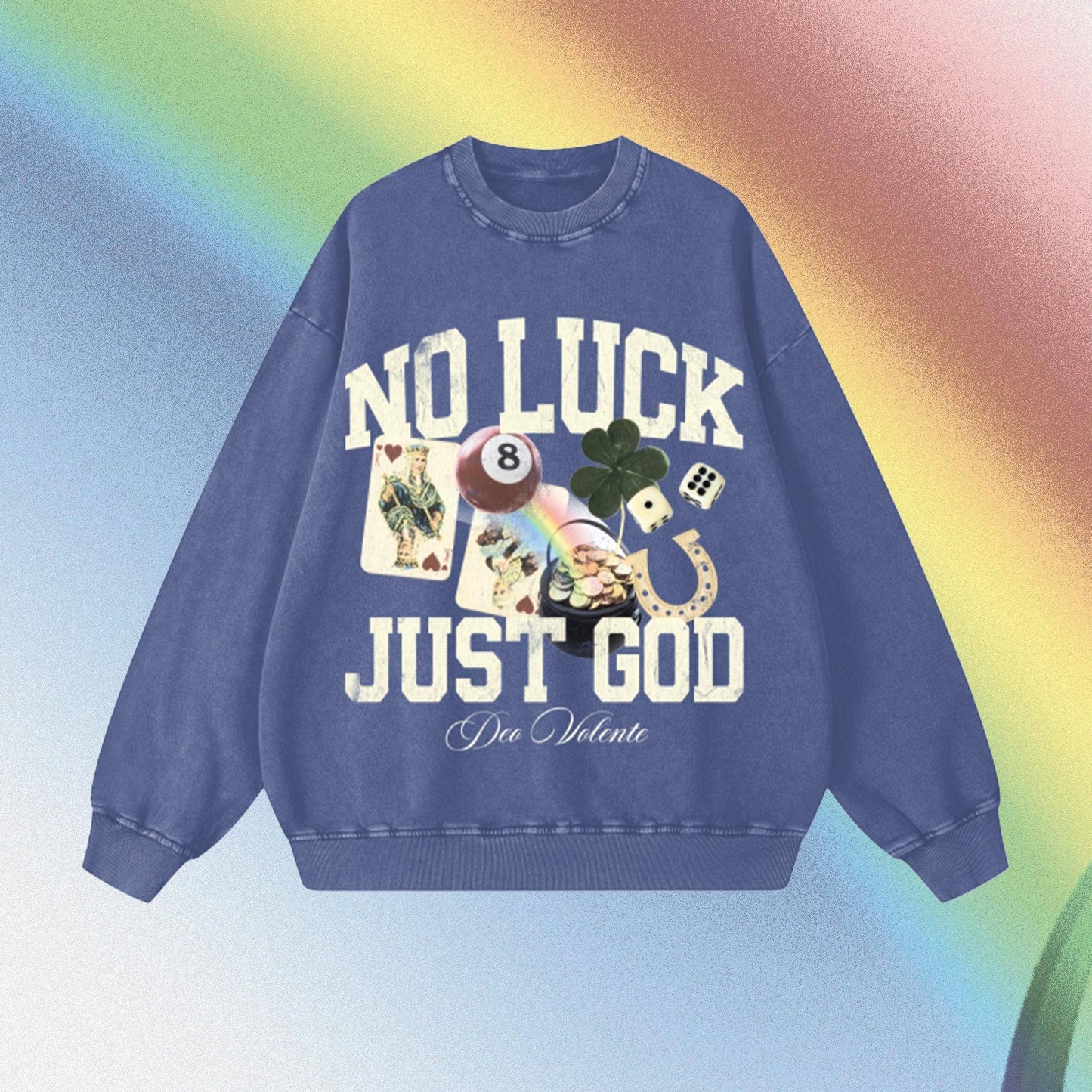 Vintage Christian Oversized Crewneck Sweatshirt Retro Fit